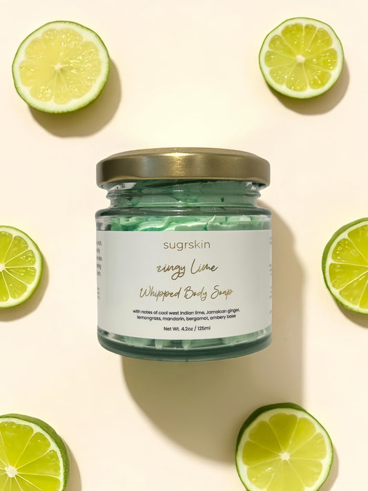Zingy Lime Whipped Body Soap