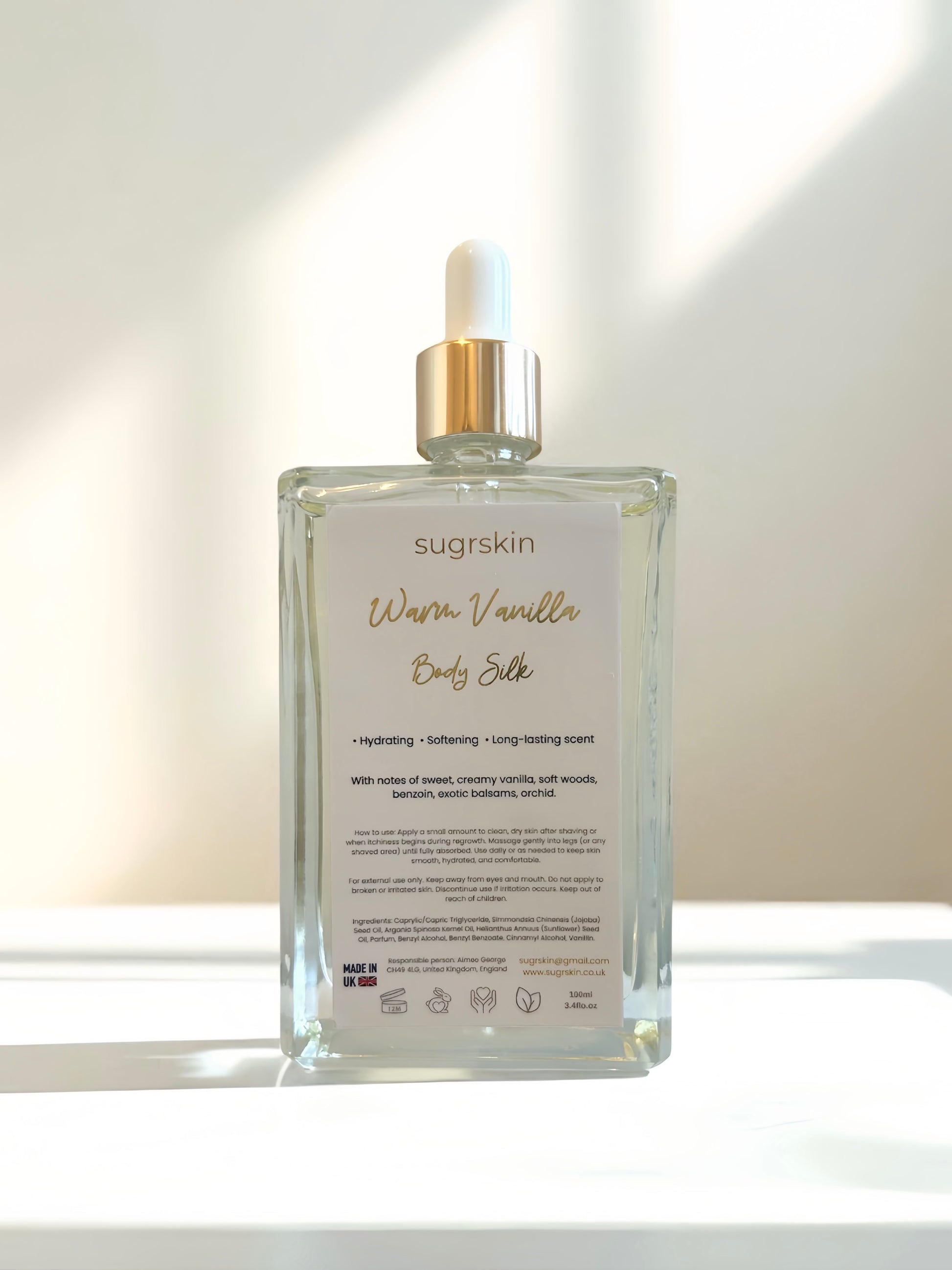 Warm Vanilla Body Silk