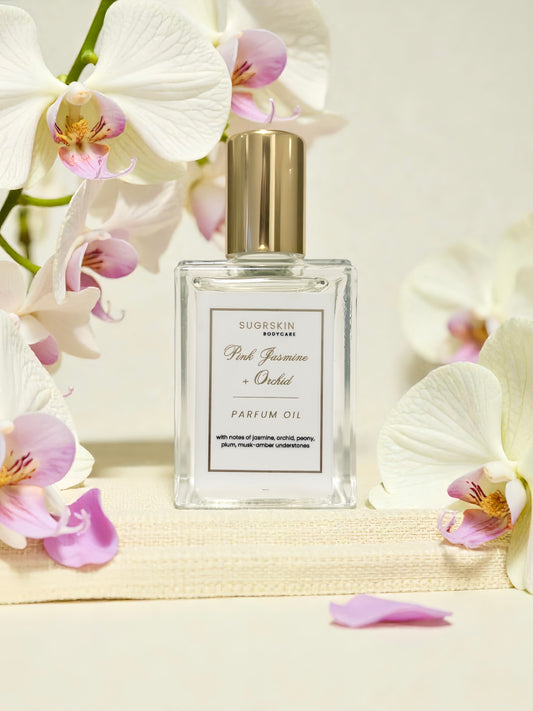 pink jasmine + orchid parfum oil
