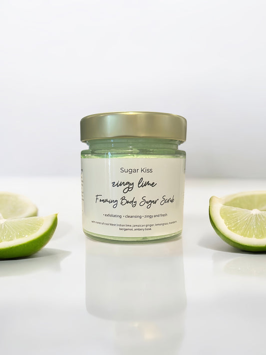 Zingy Lime Foaming Body Sugar Body