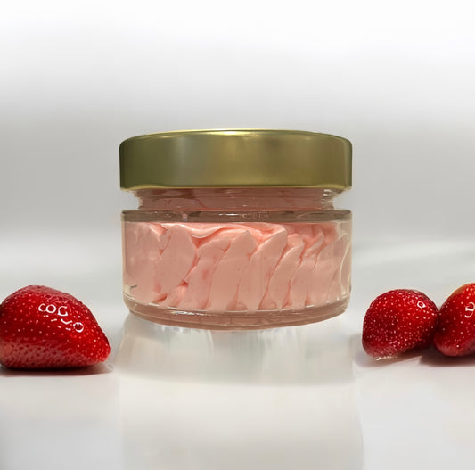 Juicy Strawberry Whipped Body Soap