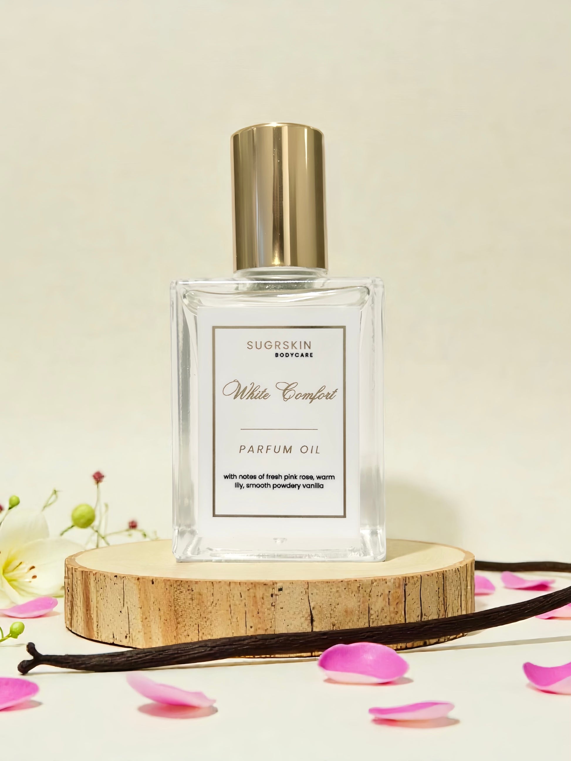 white comfort parfum oil