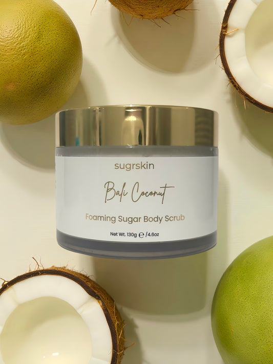 BALI COCONUT FOAMING SUGAR BODY SCRUB