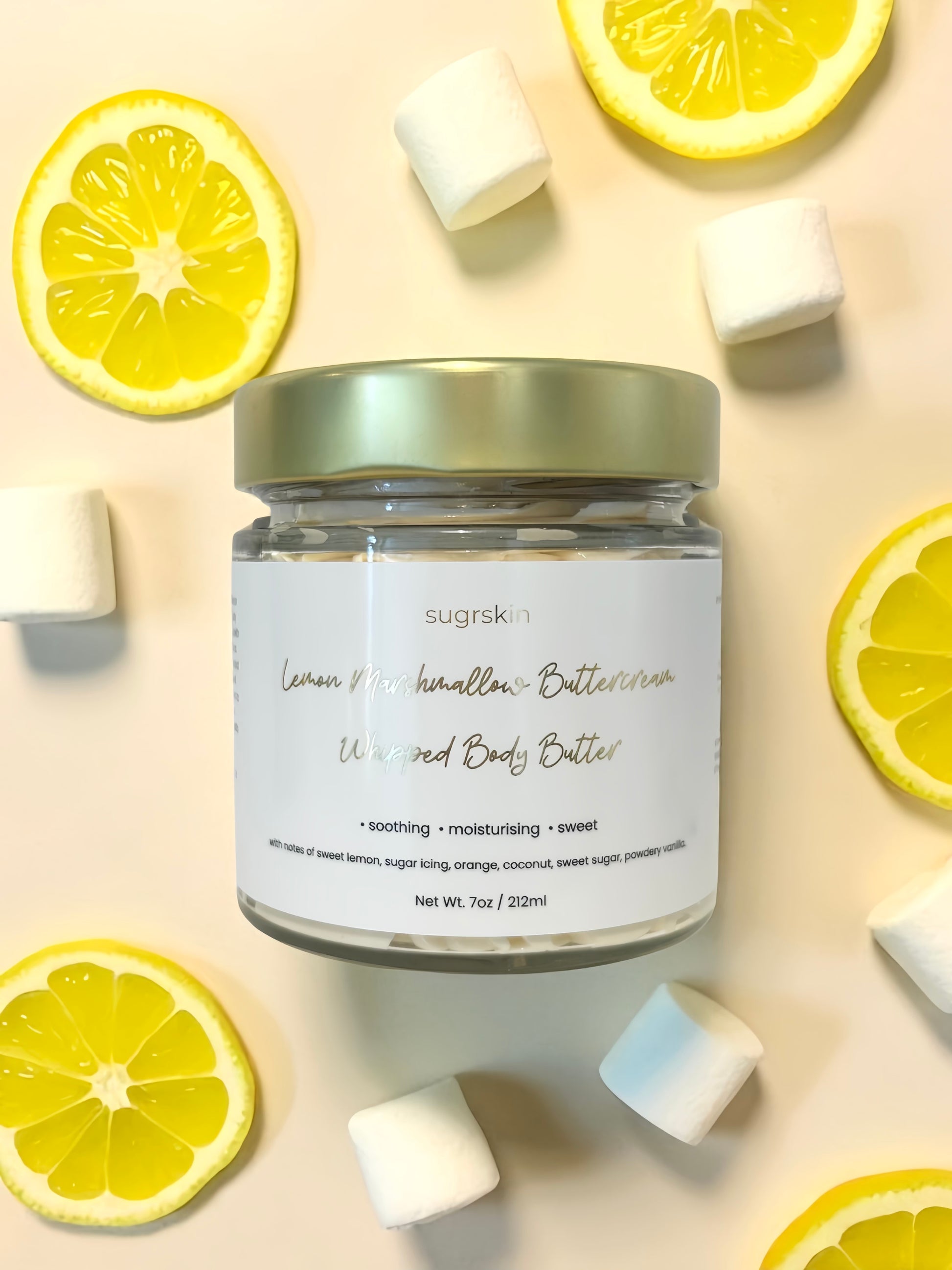 Lemon Marshmallow Buttercream Whipped Body Butter