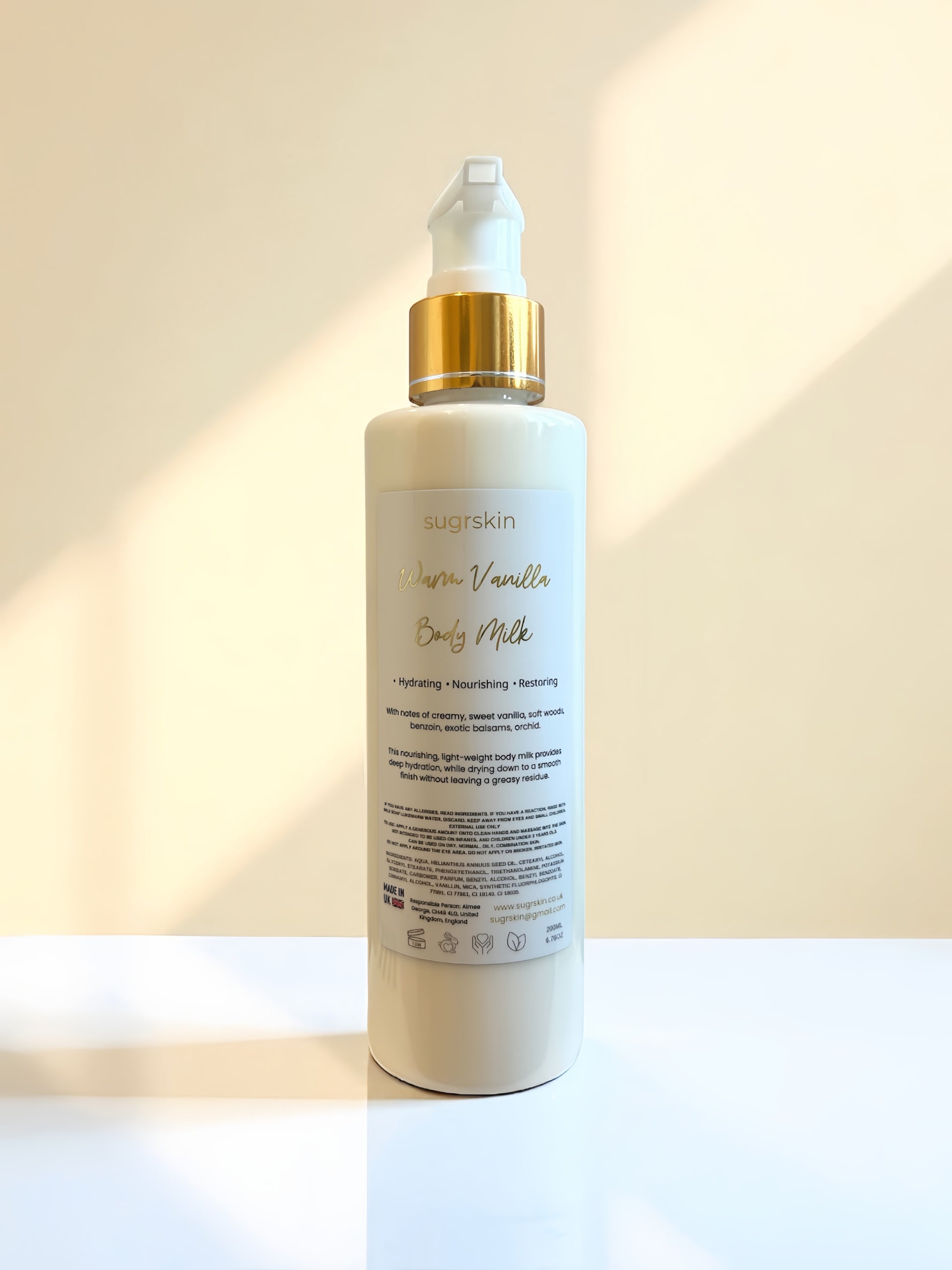 Warm Vanilla Body Milk