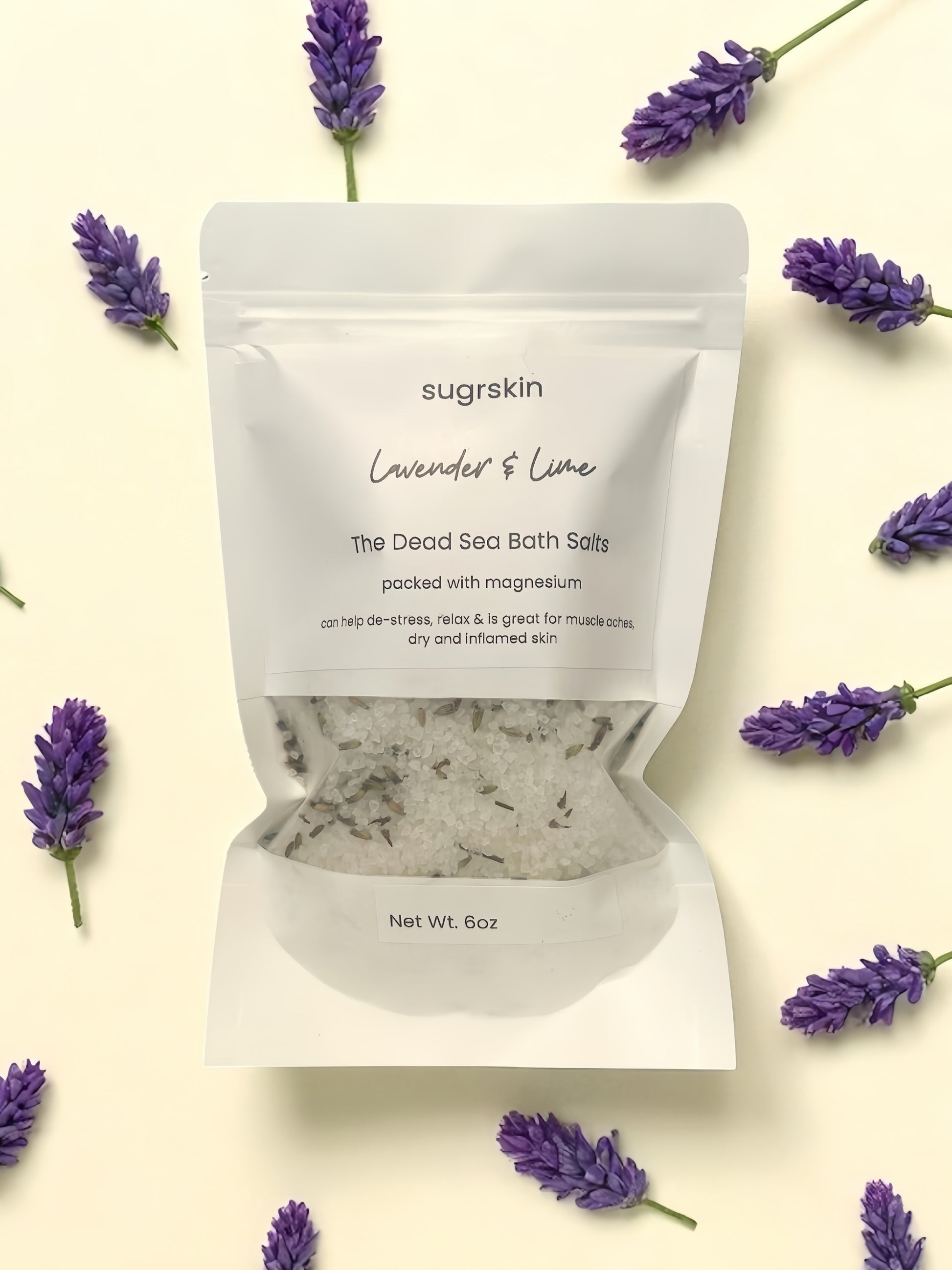 Lavender & Lime The Dead Sea Bath Salts