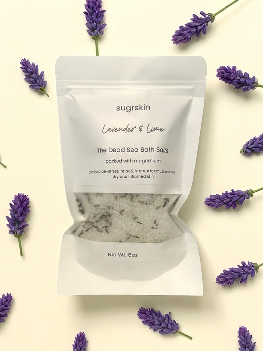 Lavender & Lime The Dead Sea Bath Salts