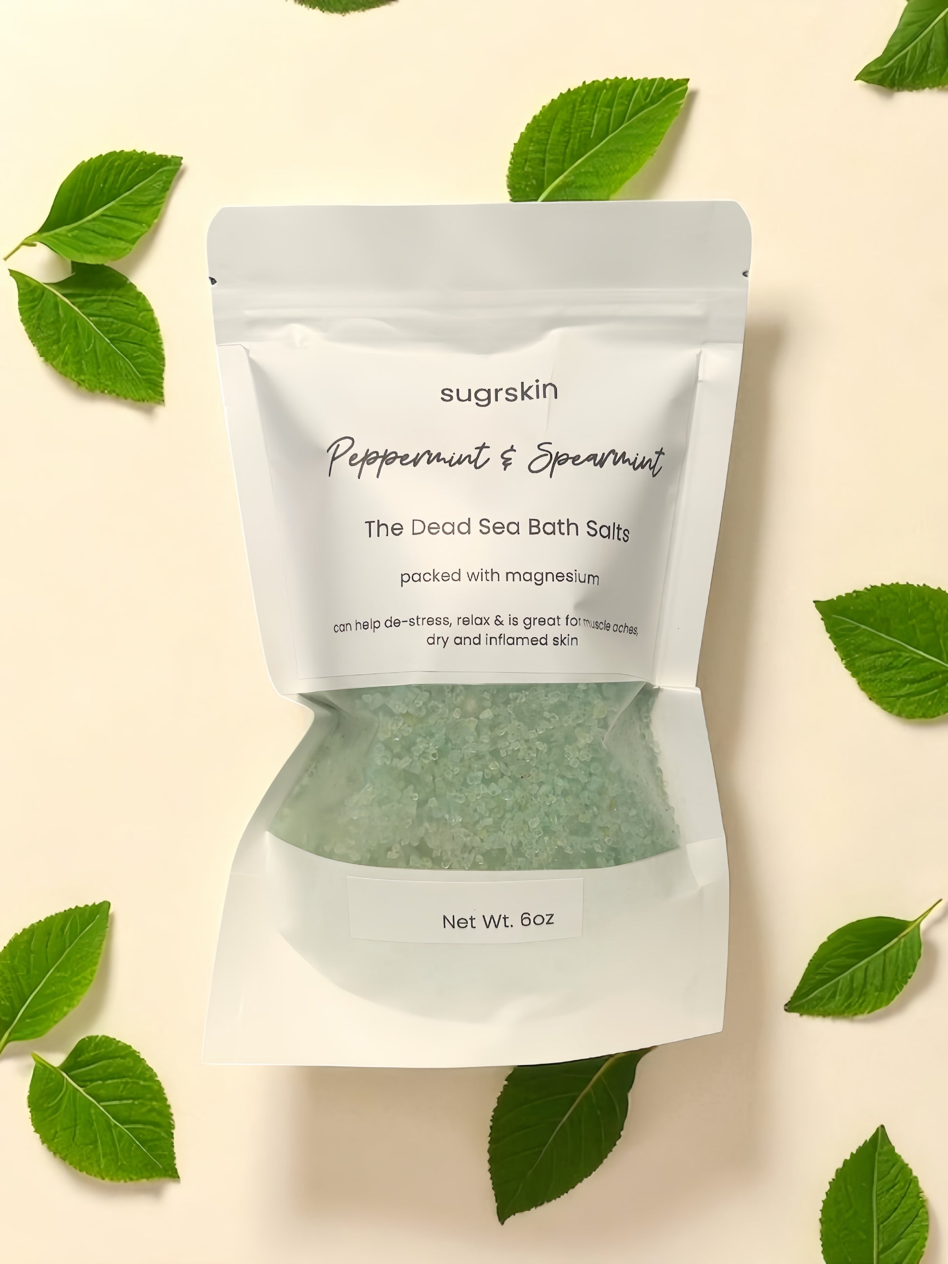 Peppermint & Spearmint The Dead Sea Bath Salts