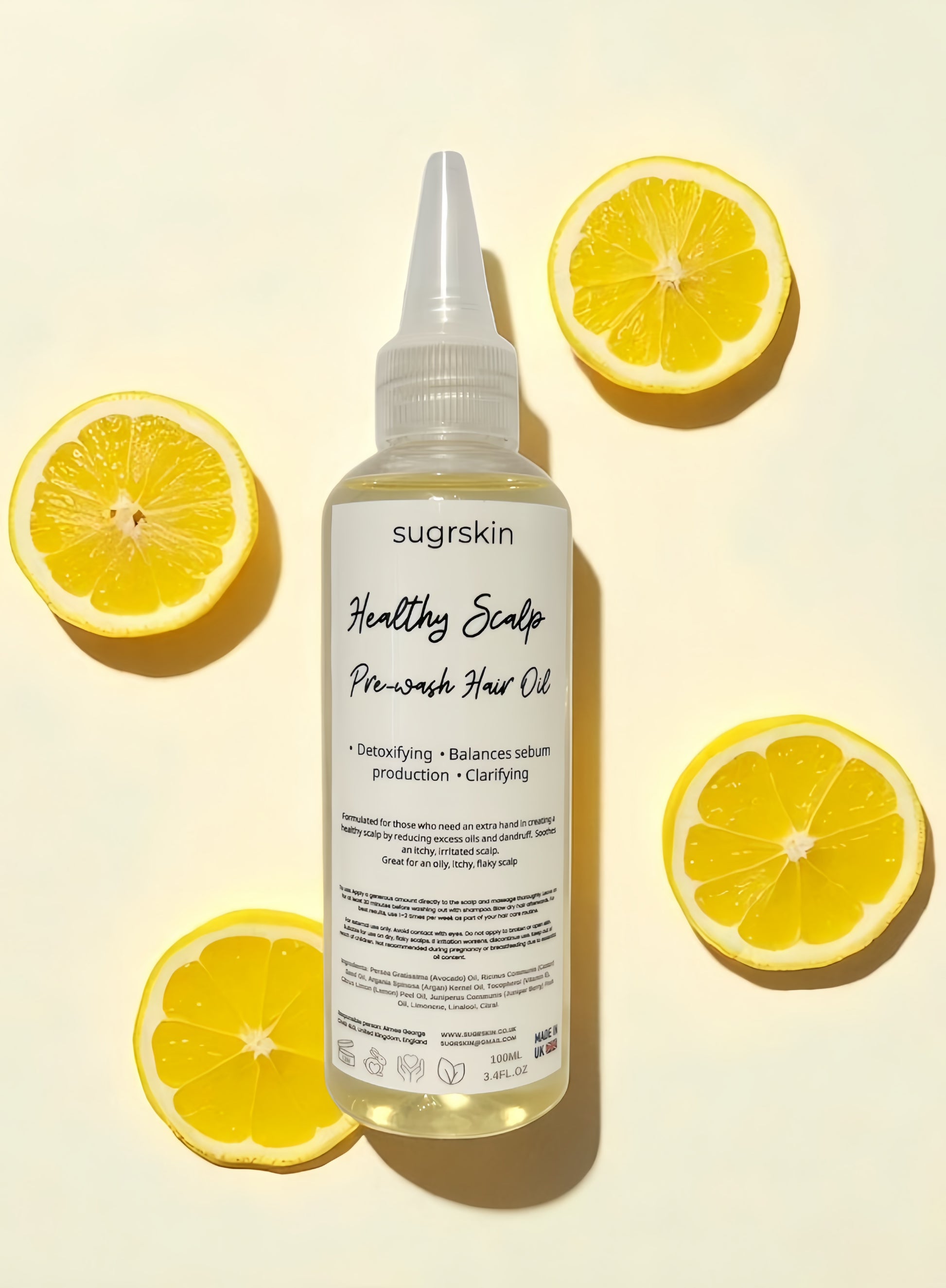Healthy Scalp Pre-wash Hair Oil