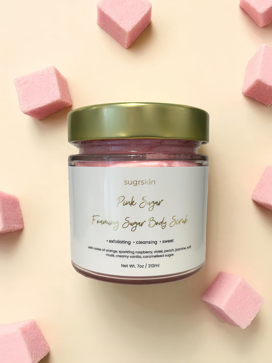 Pink Sugar Foaming Sugar Body Scrub